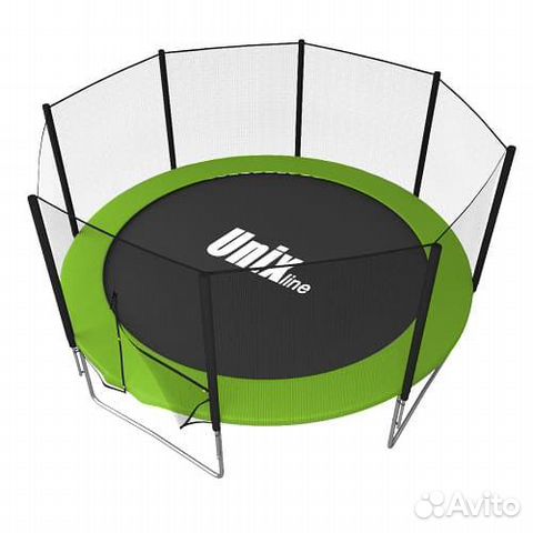 Батут unix line Simple 10 ft Green (outside)