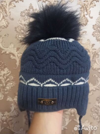 Шапка детская зимняя