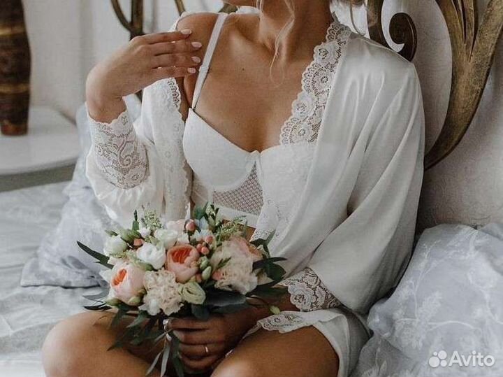 Пеньюар белый ддя свадьбы