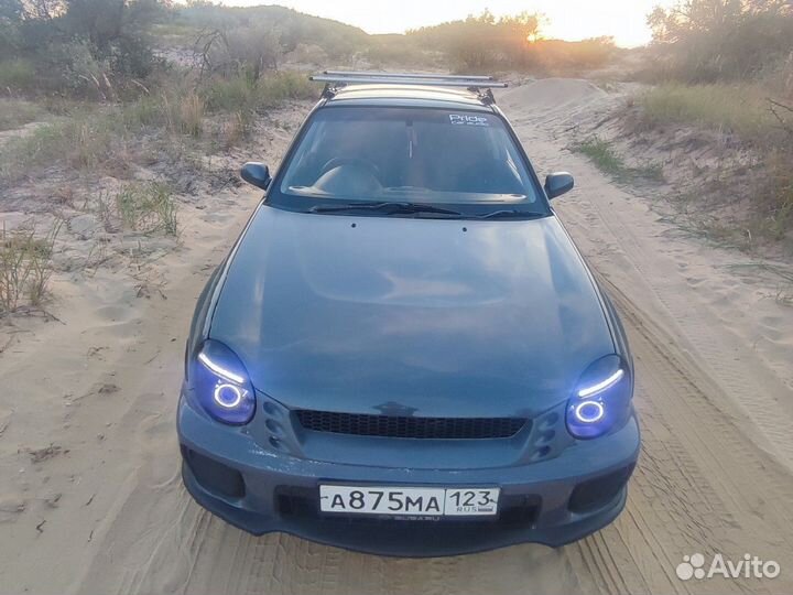 Авторская губа на Subaru Impreza GD WRX STI