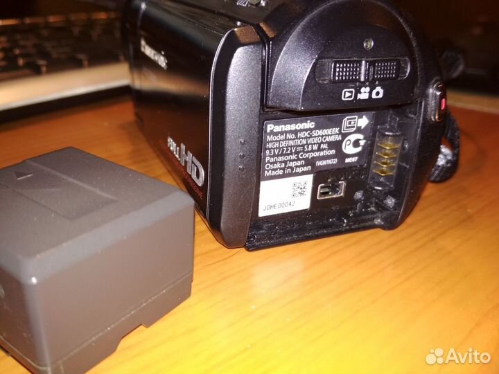 Panasonic SD600 Made in Japan