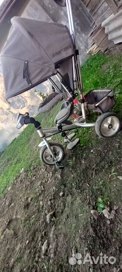 Детский велосипед с ручкой бу