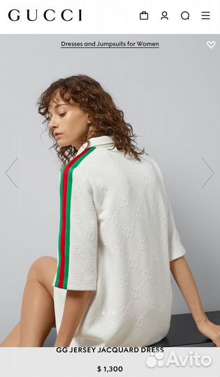 Gucci платье S новое оригинал