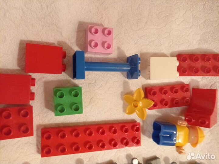 Lego duplo железная дорога 10874