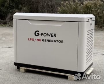 Генератор газовый 9 кВт G-powerSL9000SE3 с постоян