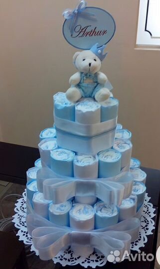 Торт из памперсов