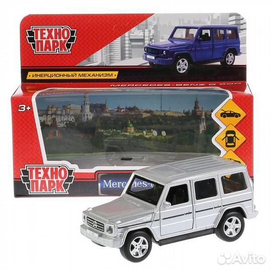 Машина Технопарк металл Mercedes-Benz G-Class 12 с