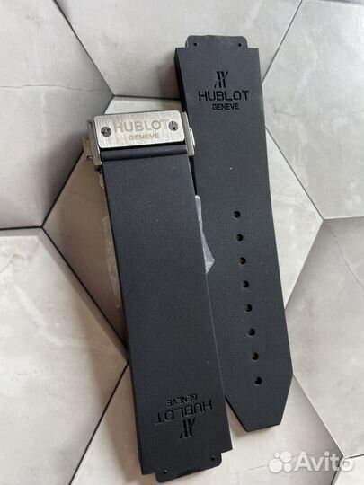 Каучуковый ремешок для часов hublot