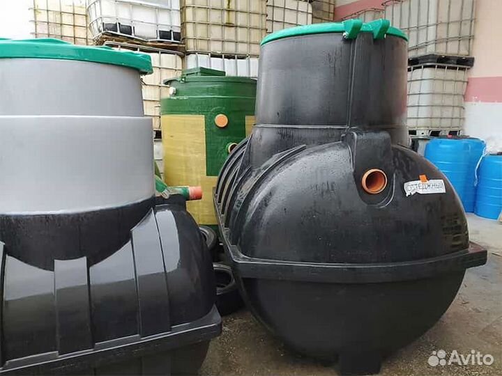 Емкость пластиковая под канализацию под септик