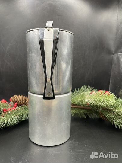 Кофеварка гейзерная СССР клеймо зэим метал