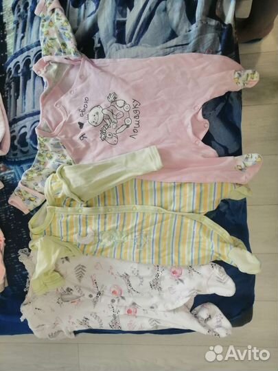 Детские вещи пакетом от 0 до 3