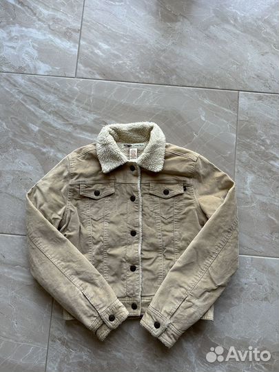 Вельветовая шерпа Abercrombie&Fitch