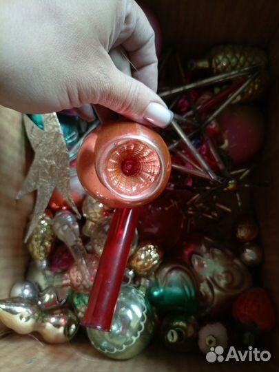 Ёлочные игрушки СССР