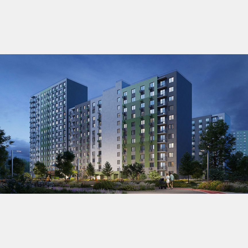 Квартира-студия, 23,4 м², 10/16 эт.