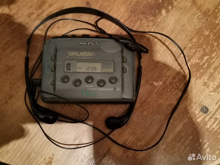 Аудиоплеер кассетный sony panasonic