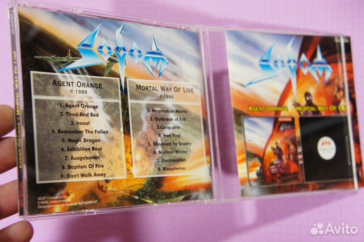 Sodom – Agent Orange / Mortal Way Of Live -CD
