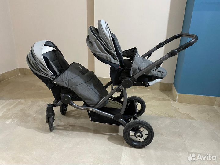 Коляска для двойни Legacy Mira 3 в 1