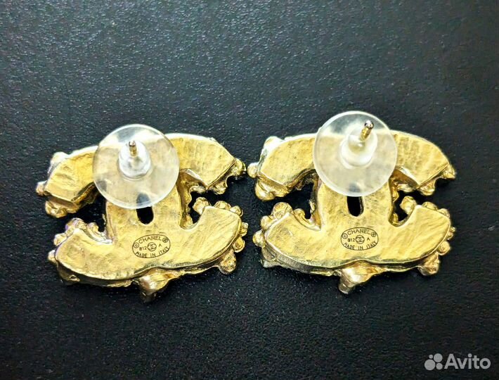 Серьги Chanel, оригинал