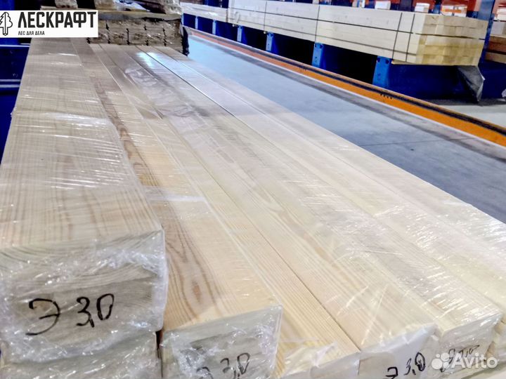 Планкен 20*120*4000 мм сорт AB лиственница