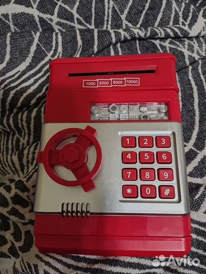 Детский сейф копилка электронный