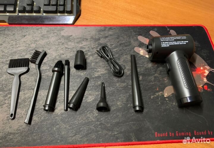 Воздуходувка аккумуляторная мощная