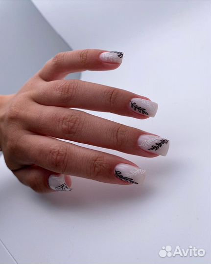 Маникюр с покрытием гель лак