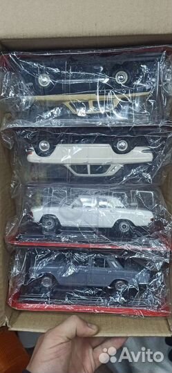 4шт Волга газ 24 газ 3102 газ 2410 газ 21 В 1:24
