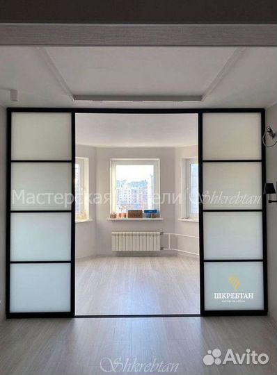 Межкомнатные перегородки из стекла