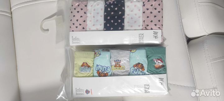 Бельё детское