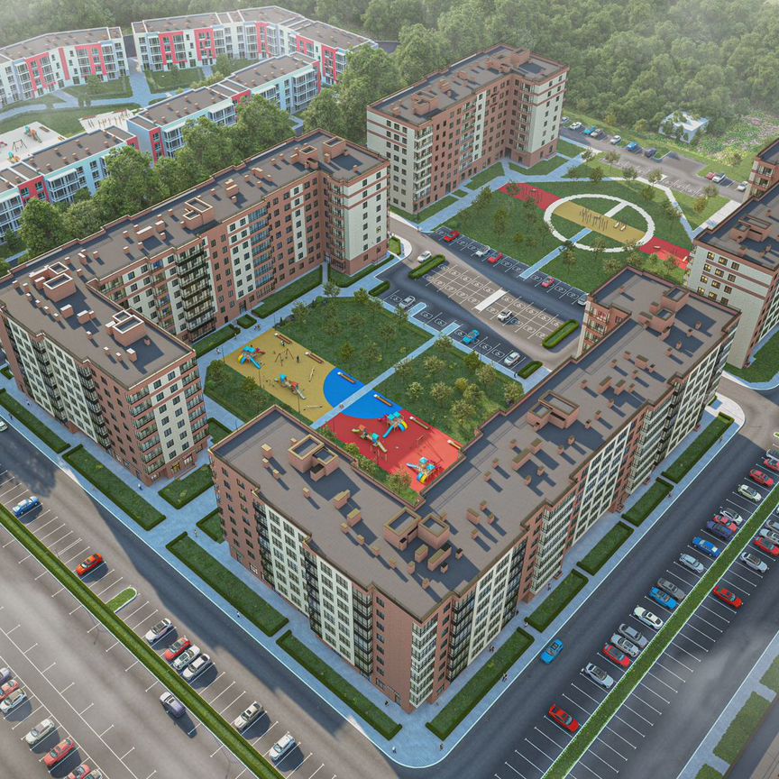 2-к. квартира, 52,1 м², 7/8 эт.