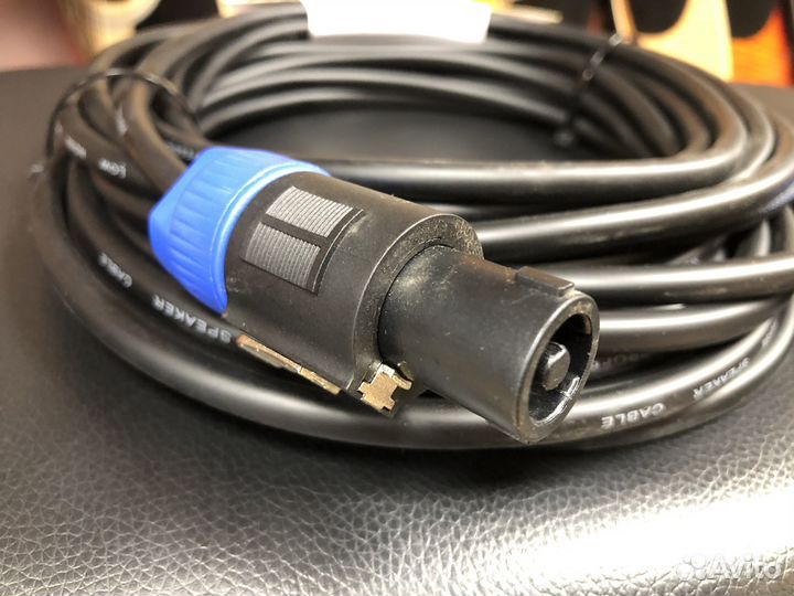 Кабель акустический Speakon-Speakon, 10 м