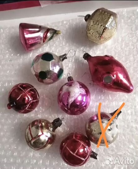 Елочные игрушки СССР