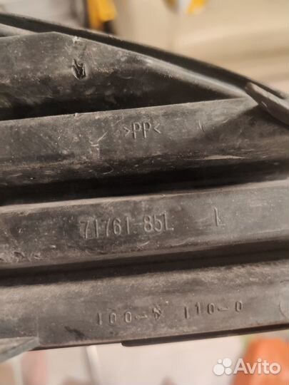 Заглушка в бампер птф Suzuki splash