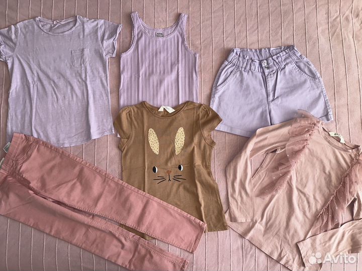 Летние вещи на девочку 10 лет, h&m, mango