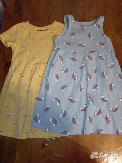 Бронь Летние платья для девочки, размер 122