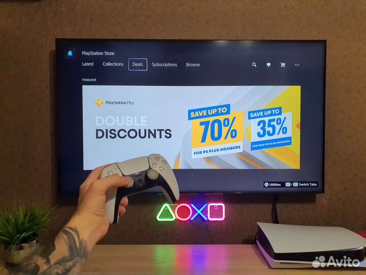 Подписка ps plus + игры для ps4 ps5