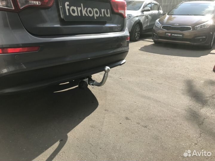 Фаркоп Лидер Плюс для Kia Rio (седан, хетчбек) 201