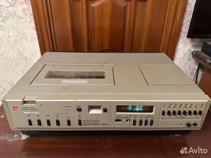 Видеомагнитофон Электроника вм 12 разных годов вып