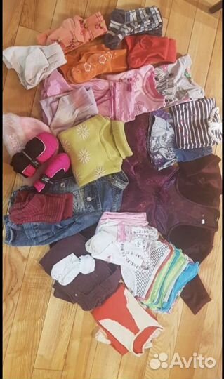 Вещи на девочку пакетом
