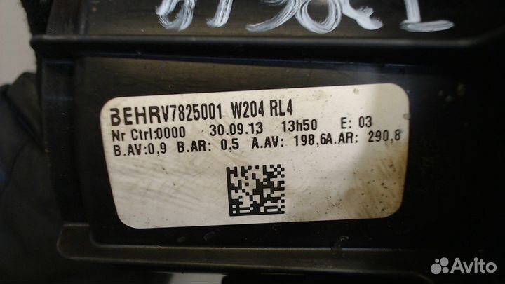 Двигатель отопителя Mercedes E W212, 2013