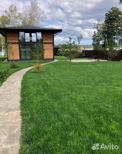 Газон. Рулонный газон