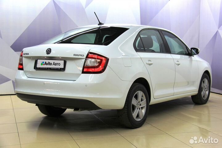 Skoda Rapid 1.6 AT, 2019, 91 190 км