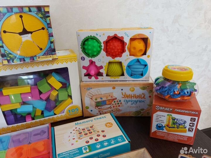 Развивающие и настольные игры