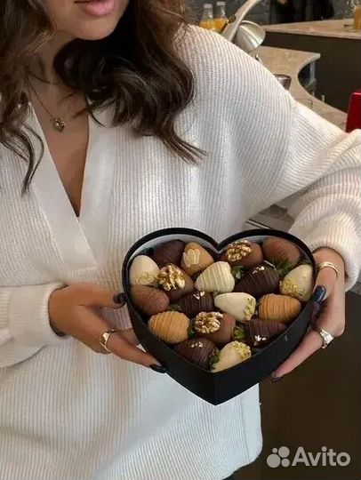 Клубника в бельгийском шоколаде набор