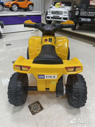 Электро квадроцикл детский новый