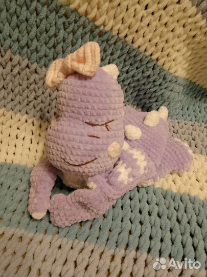 Заяц, динозавр. Игрушка. Подарок