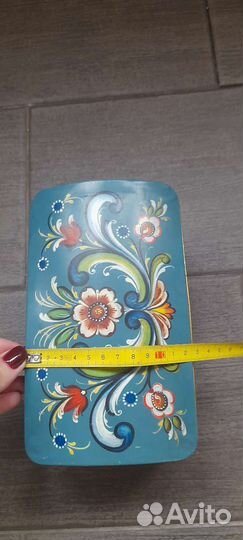 Шкатулка старинная (Норвегия )