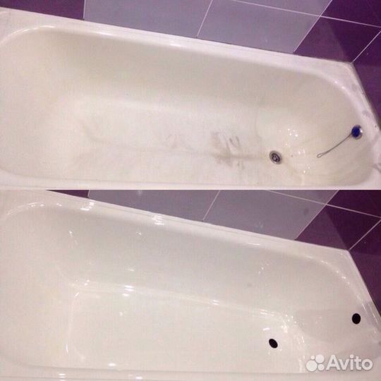 Реставрация ванн. Официальный договор с гарантией