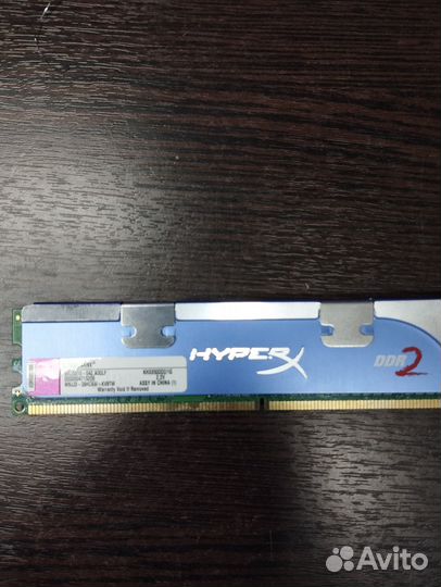 Оперативная память dimm DDR2 1GB PC-8500 HyperX