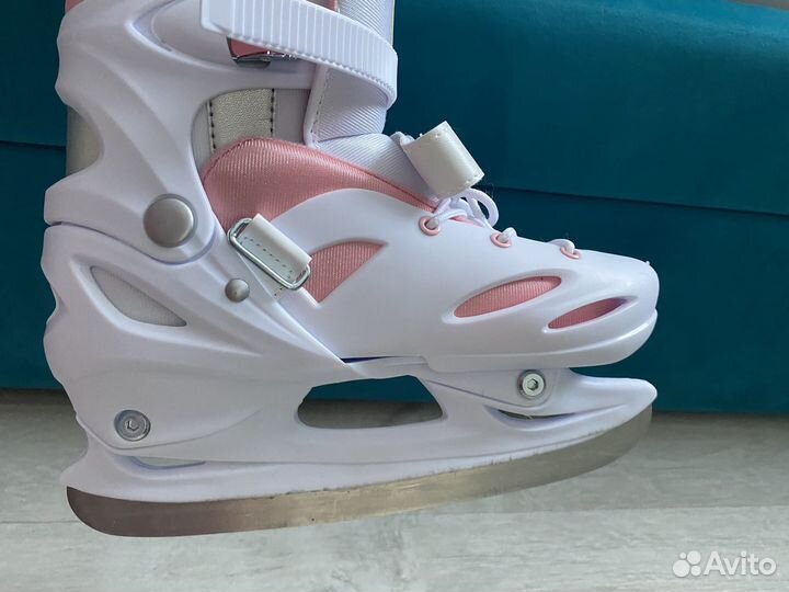 Коньки детские раздвижные 34 37 для девочки